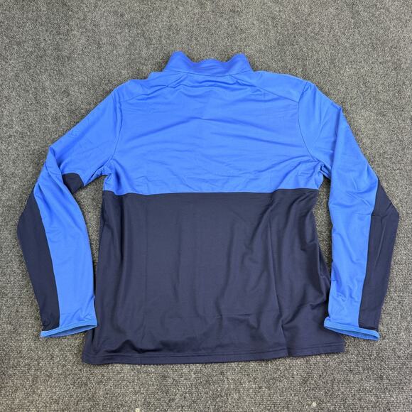 RLX Ralph Lauren Mens Size M Golf Performance 1/4 Zip Pullover Wicking Blue NEW - Picture 6 of 7